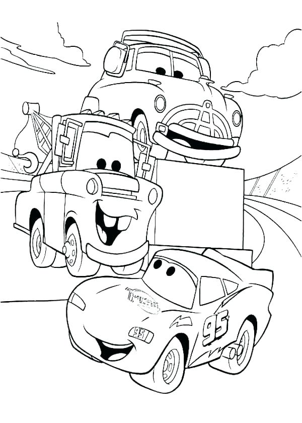 600x840 Cars The Movie Coloring Pages Cars Printable Coloring Pages