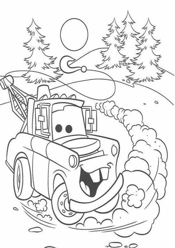 600x849 Ivan From Disney Cars Coloring Page