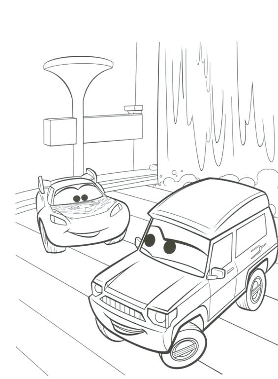 565x768 Cars Coloring Pages