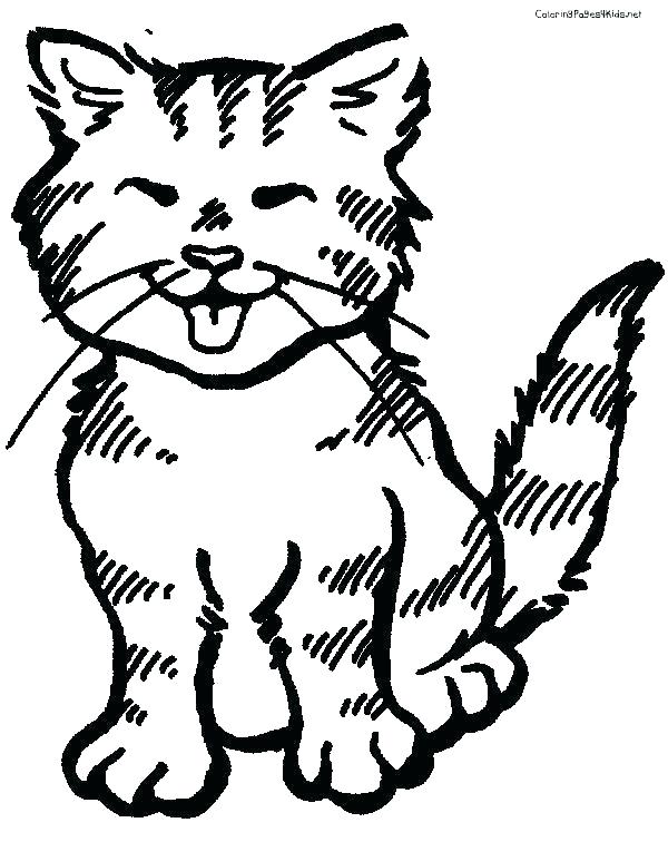 600x756 Coloring Pages Cats Coloring Pages Cat Free Cat Coloring Pages
