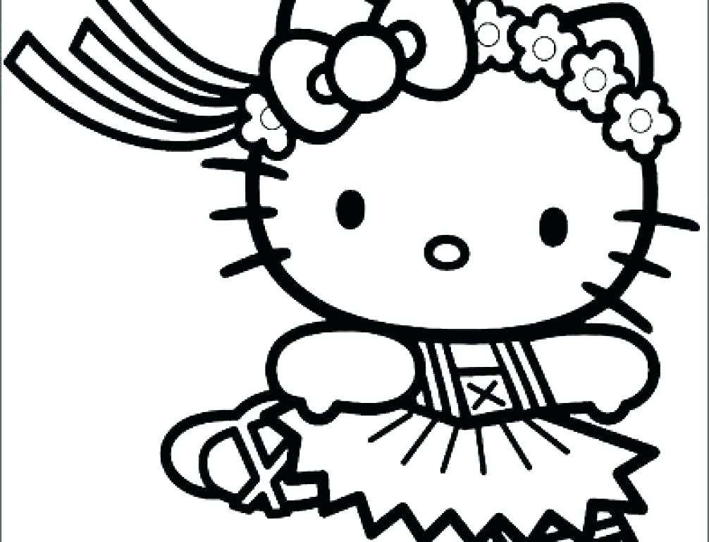 1006x768 Cat Coloring Pages For Printable Professional