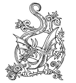 300x329 Celtic Coloring Pages