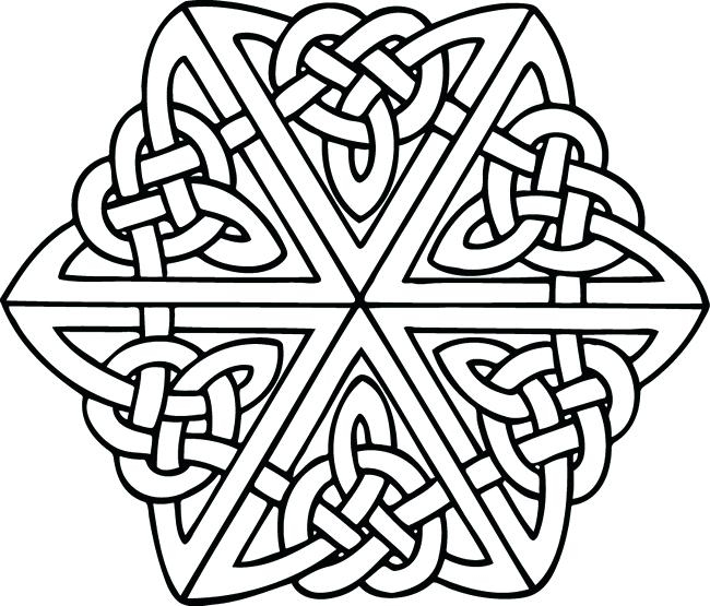 650x555 Celtic Knot Coloring Pages Celtic Cross Coloring Pages Cross