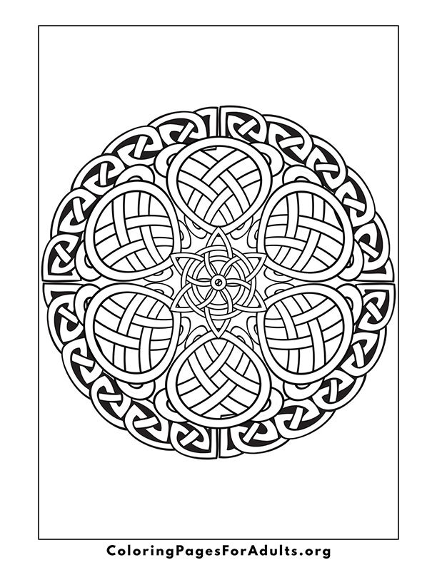 612x792 Celtic Coloring Pages For Adults Educational Coloring Pages
