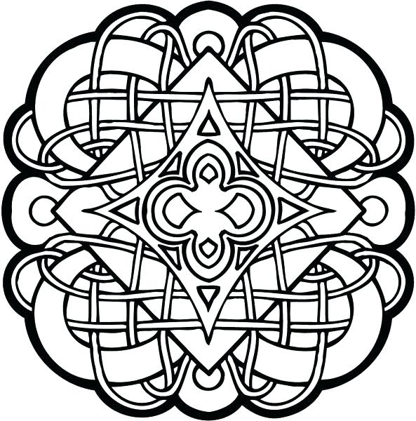 593x600 Celtic Designs Coloring Pages Artistic Design Coloring Page Free