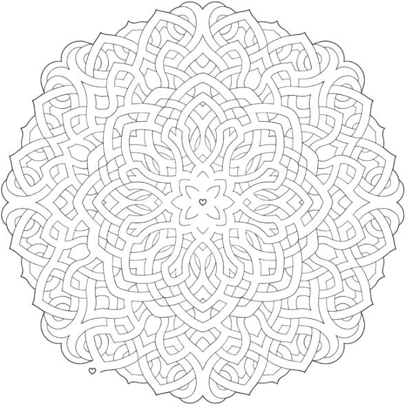 590x590 Celtic Mandala Coloring Pages Mandala Coloring Pages Mandala