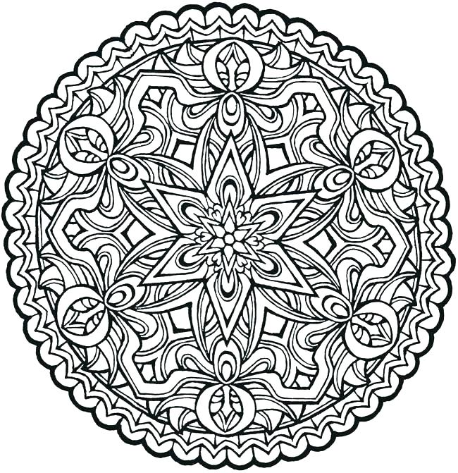 650x671 Coloring Pages Of Mandalas Dragonfly Mandala Coloring Pages