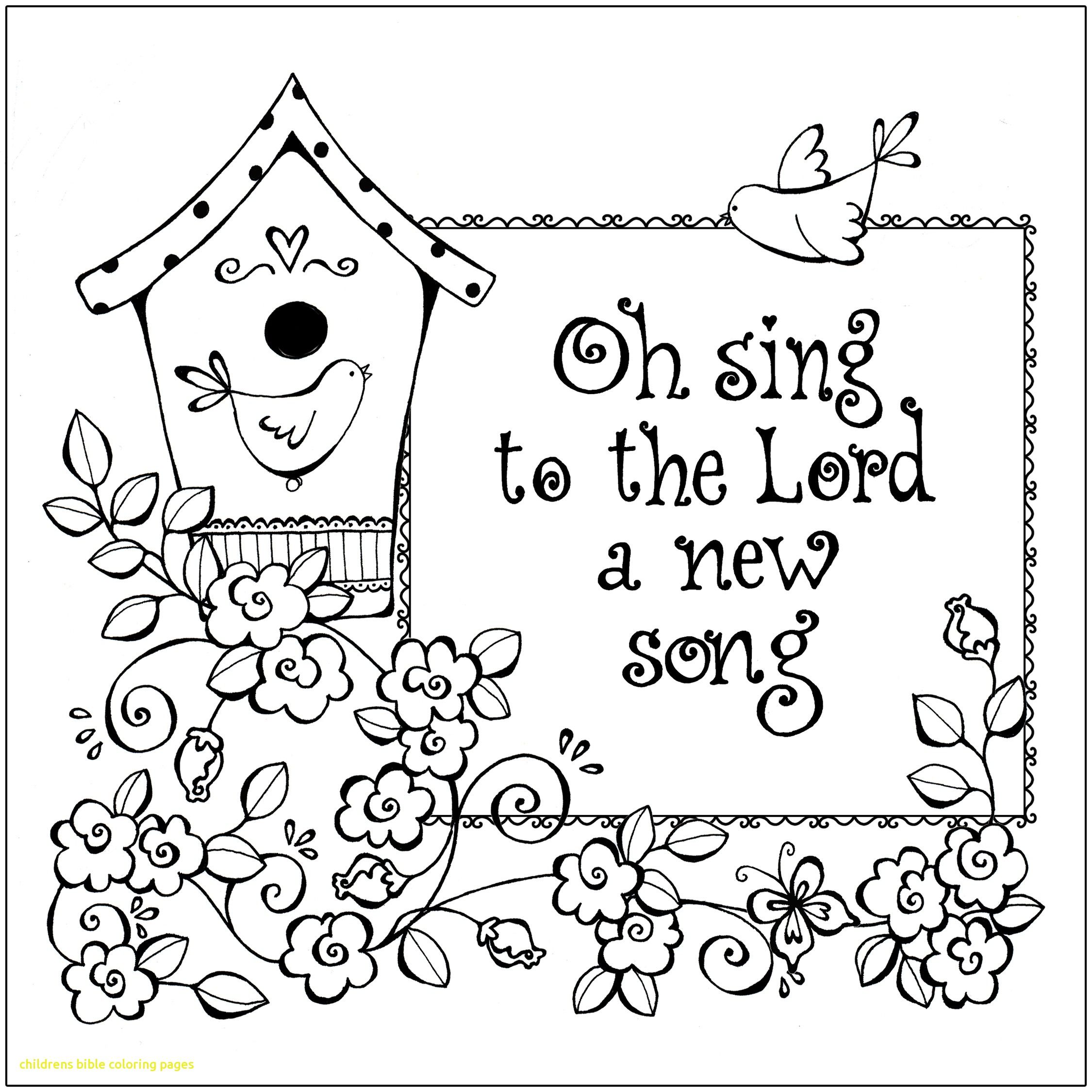 2250x2250 Best Bible Coloring Pages With Of Children S To Colour Concept