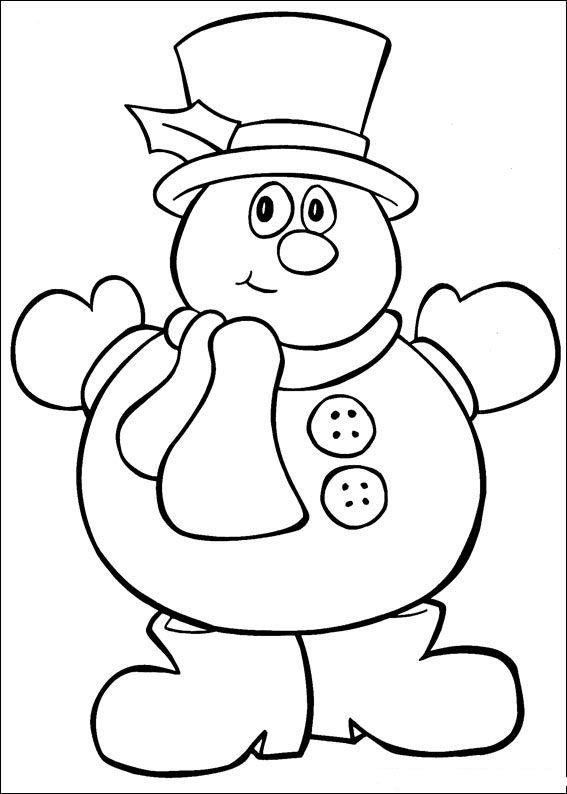 567x794 Christmas Pictures To Color For Kids Christmas Coloring Pages Kids