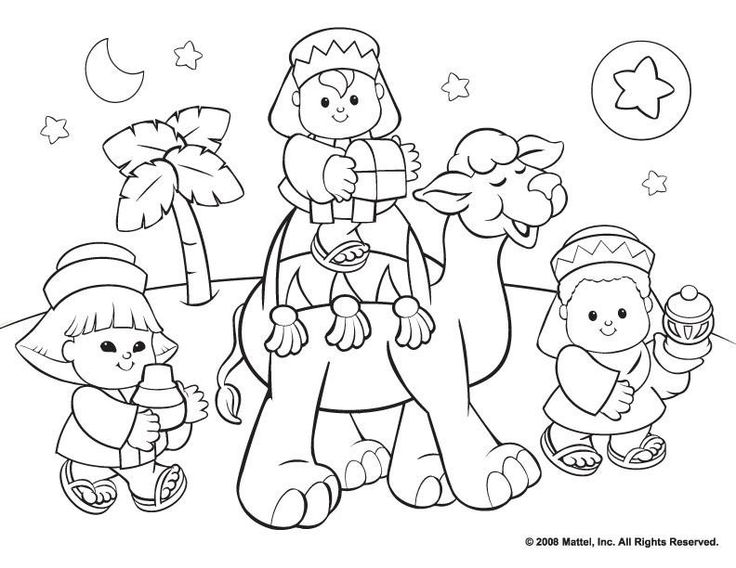 736x568 Free Printable Religious Christmas Coloring Pages Best