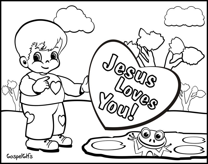 800x631 Printable Christian Valentine Coloring Pages