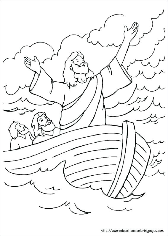 567x794 Christian Coloring Pages Free