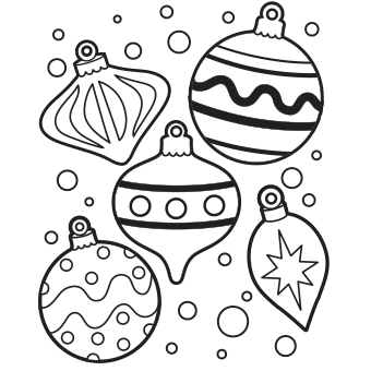 340x340 Free Christmas Coloring Pages For Kids Printable Coloring Pages