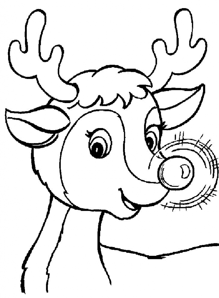 754x1024 Childrens Christmas Colouring