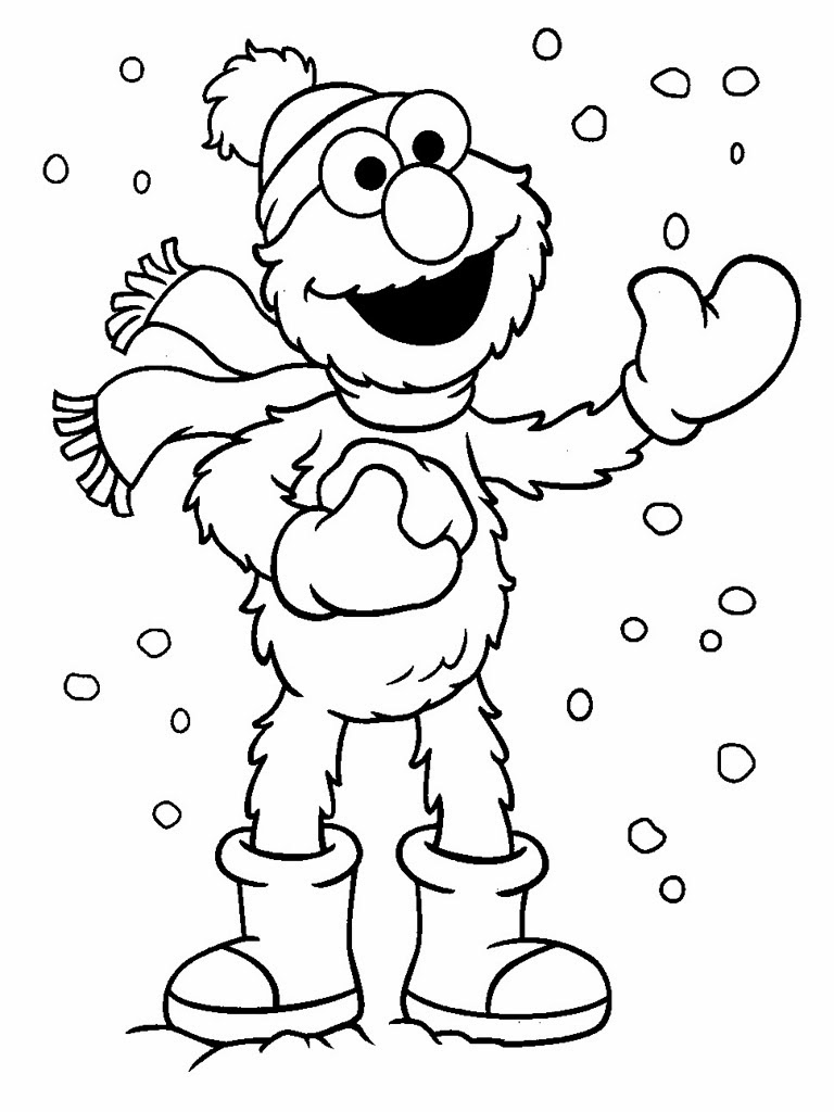 768x1024 Free Elmo Coloring Pages To Print For Kids Download, Print And Color!