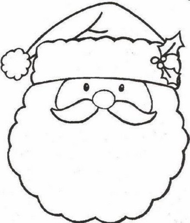 392x460 Free Christmas Coloring Pages For Preschoolers