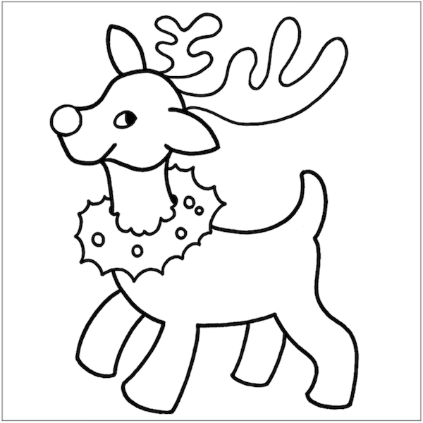 600x600 Christmas Coloring Pages Celebrating Christmas, Free Printables