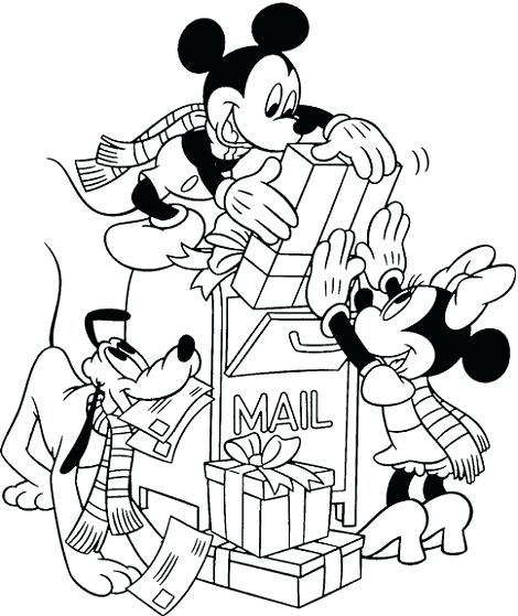 470x559 Christmas Coloring Pages Disney