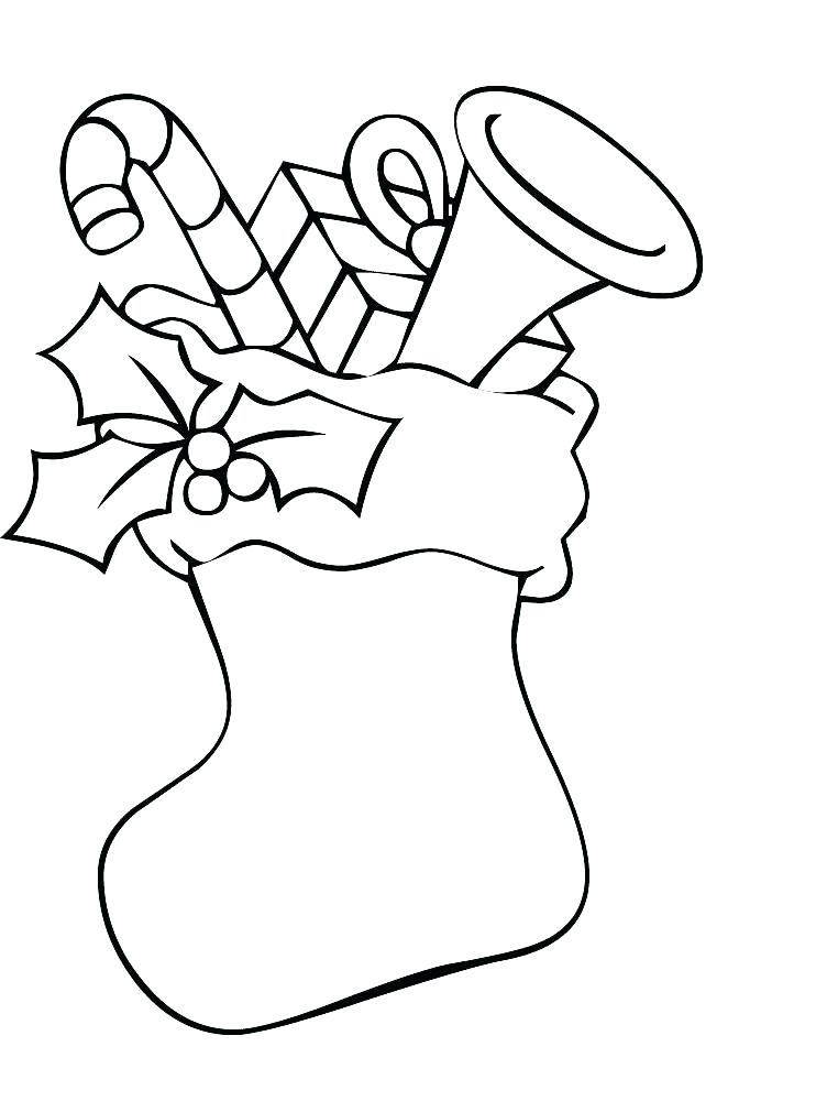 752x1000 Stocking Coloring Page Stocking Coloring Pages Pictures