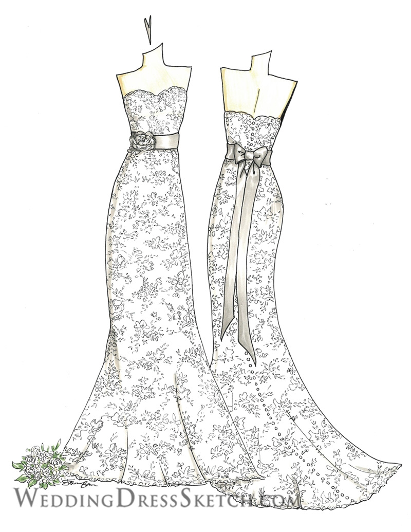 800x1035 Awesome Wedding Dress Coloring Pages Adult Free Colouring Pages