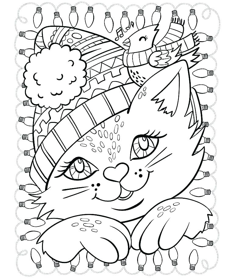768x912 Free Coloring Pages Animals Realistic