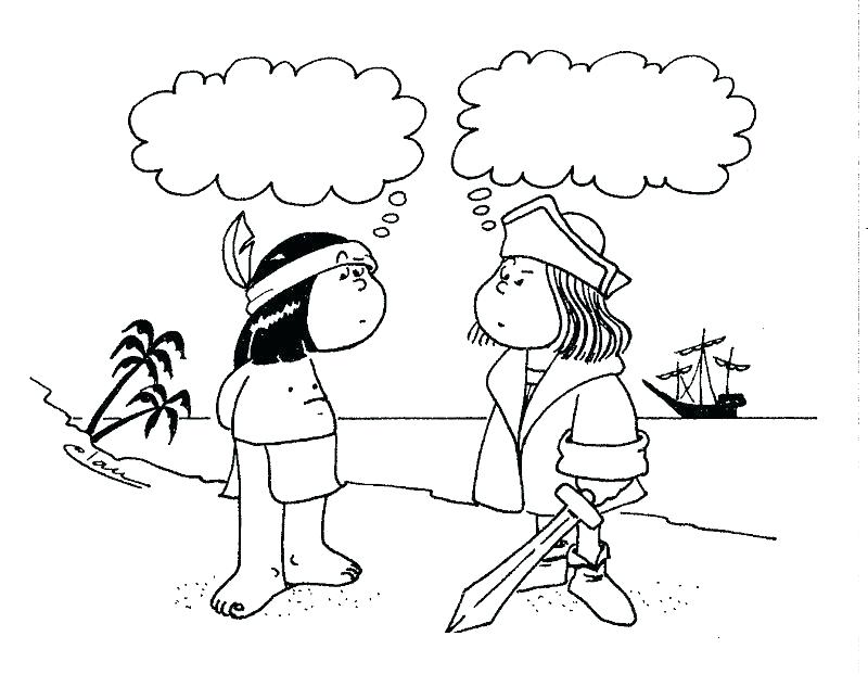 800x633 Free Printable Coloring Pages Christopher Columbus Ships Page