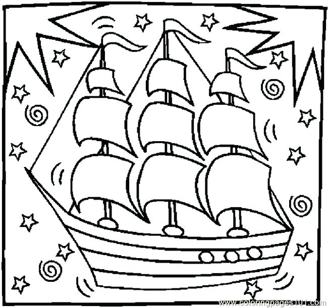 650x611 Free Columbus Day Coloring Sheets Icontent