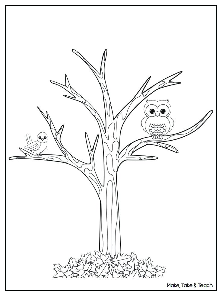 736x981 Free Fall Themed Coloring Pages Printable Activities Leaves