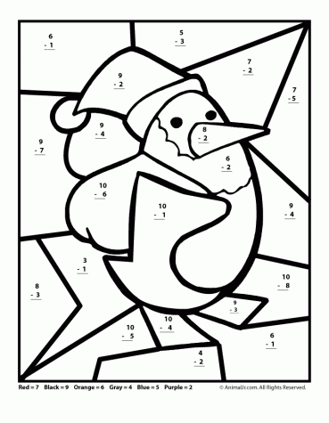 369x475 Free Printable Christmas Math Worksheets Pre K, Grade
