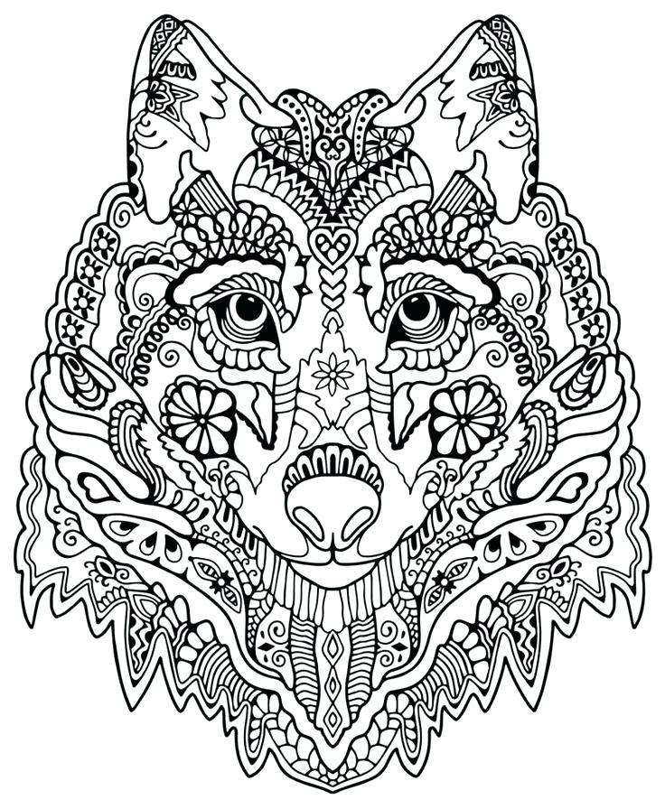 736x896 Intricate Coloring Pages To Print Intricate Coloring Pages