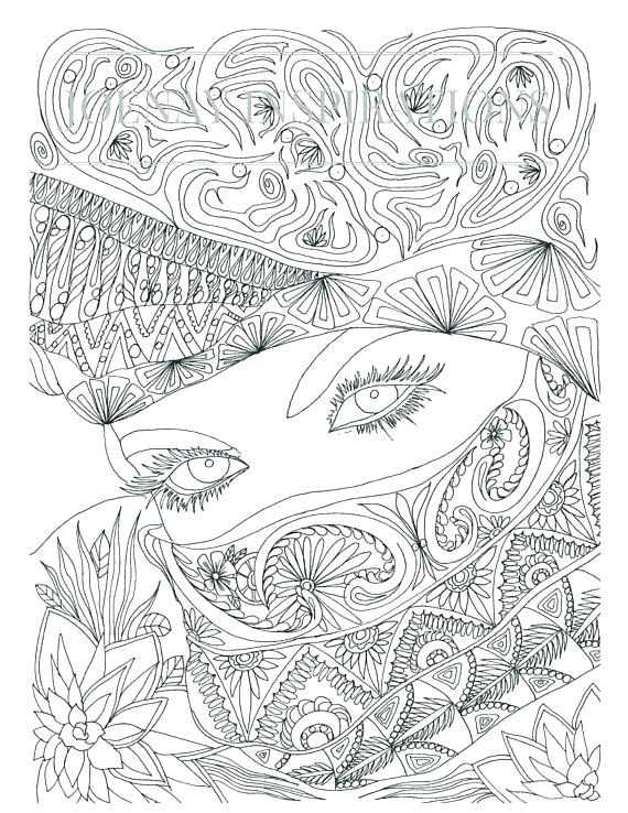 570x738 Free Coloring Pages Adult