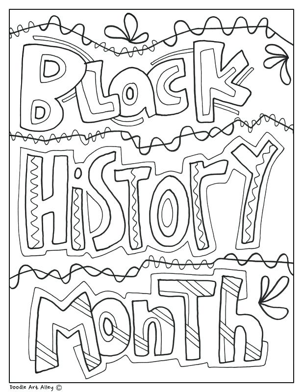 618x800 Black History Month Coloring Pages Free Printable Black History