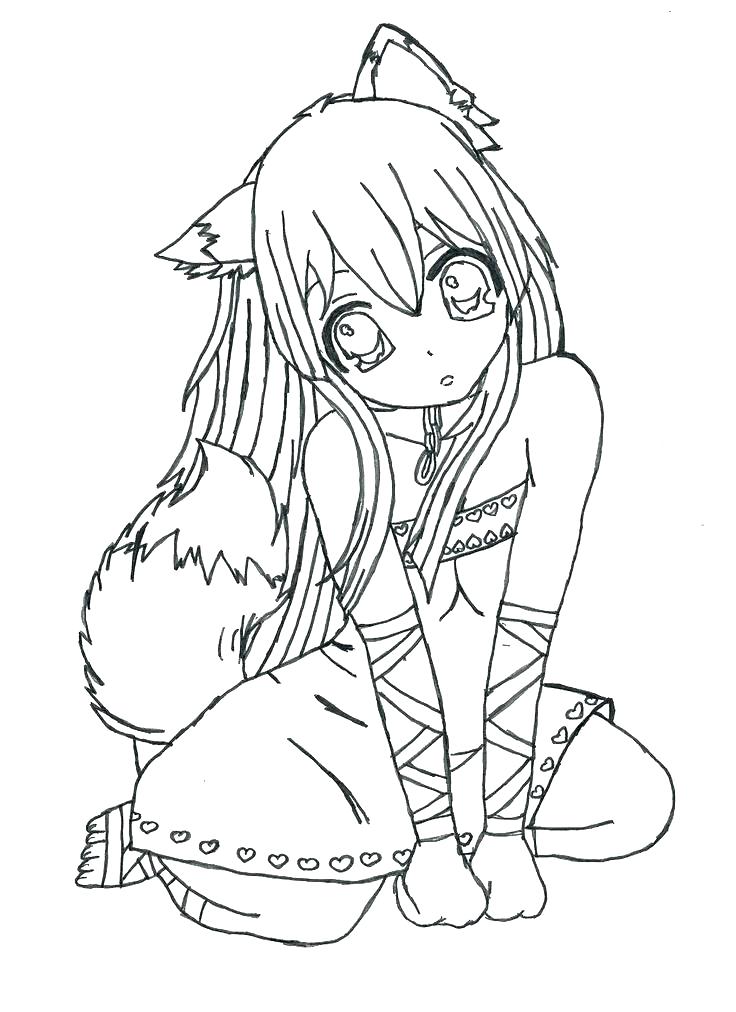 736x1012 Free Coloring Pages For Girls Anime Princess Coloring Pages Anime