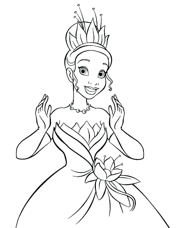 615x796 Princess Free Coloring Pages