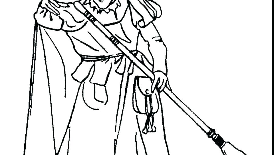 960x544 Coloring Pages For Kids Printable Witch Coloring Pages Free