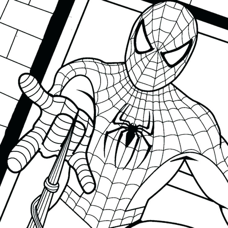 736x736 Free Coloring Pages Pdf Spider Man Coloring Pictures Coloring