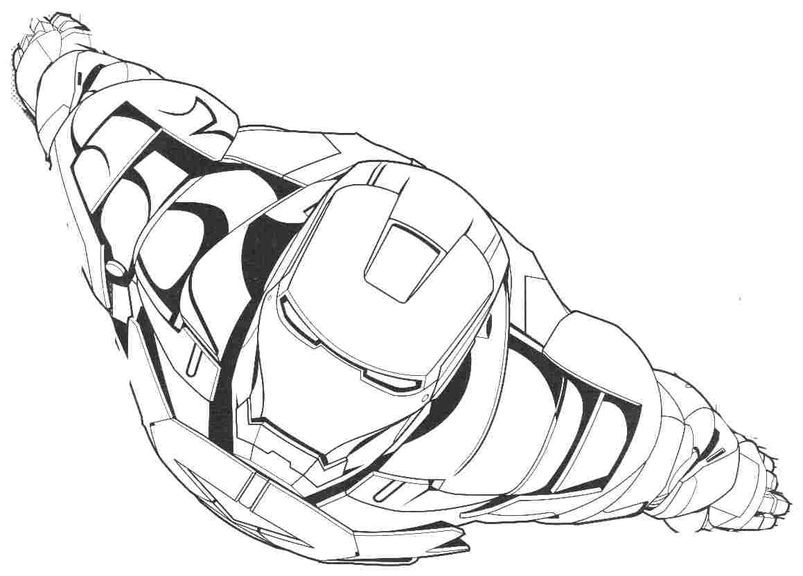 1159x832 Fresh Iron Man Coloring Pages With Additional Free Coloring