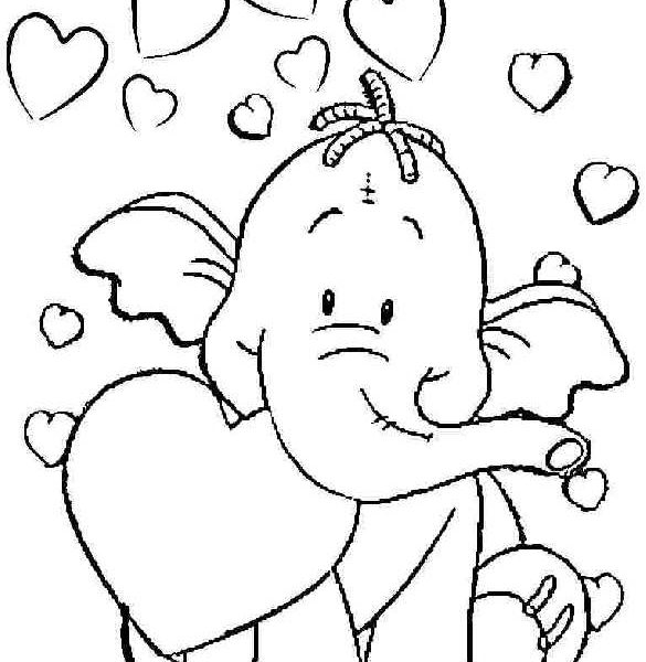 585x600 Printable Coloring Pages For Preschool Free Coloring Pages