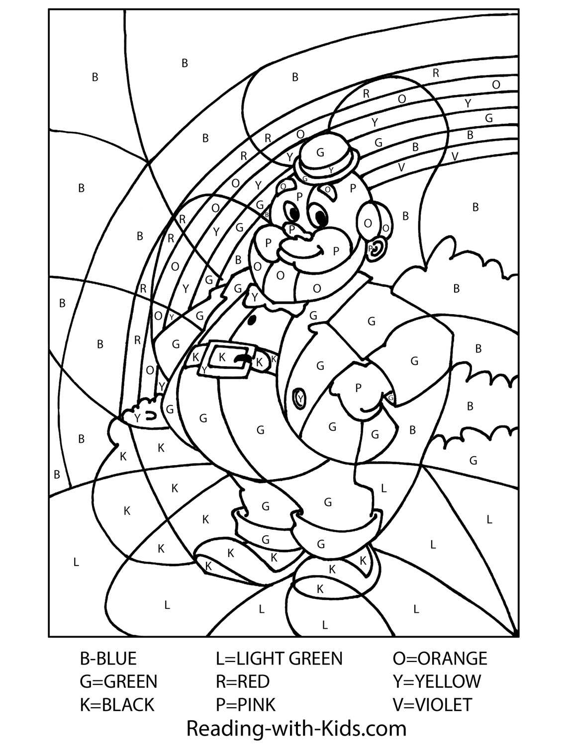 1140x1499 Free Printable St Patrick Day Coloring Pages