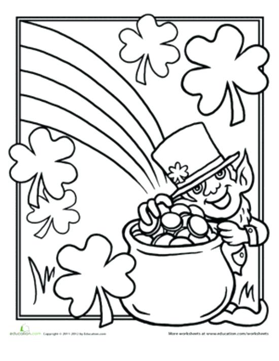 550x710 Coloring Pages Saint Patrick Coloring Pages