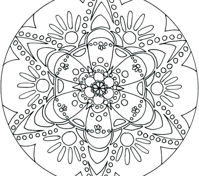 678x600 Coloring Pages For Teenagers To Print For Free