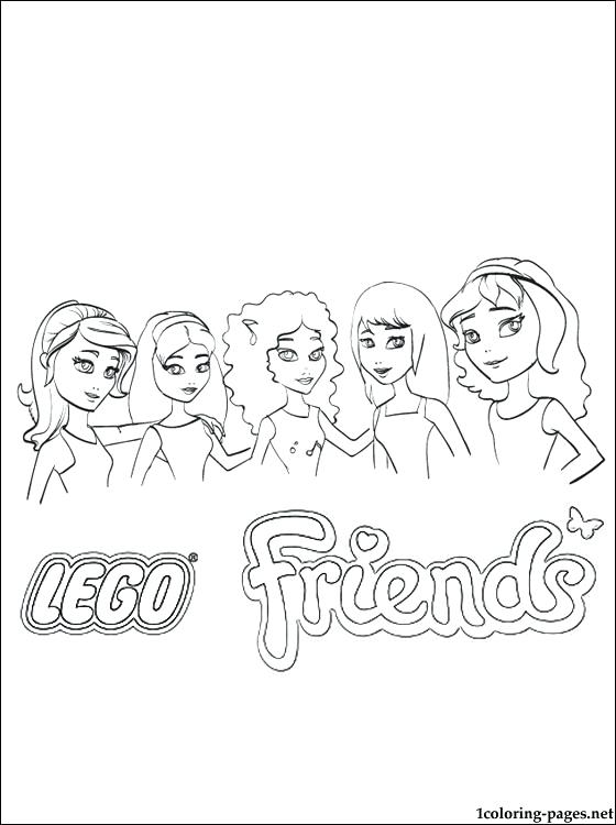 560x750 Coloring Pages Lego Friends Friends Coloring Pages To Print Free