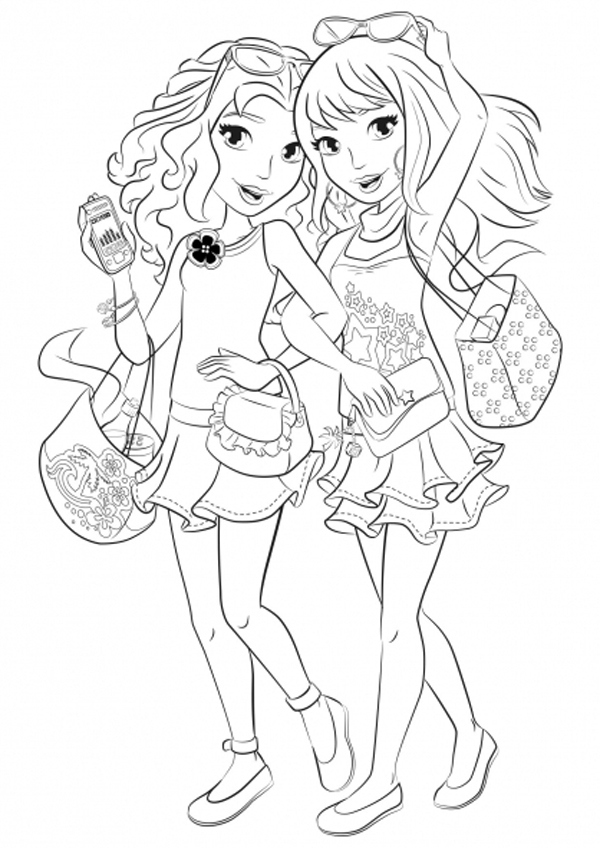 600x848 Lego Friends Coloring Pages Awesome Coloring Pages Lego