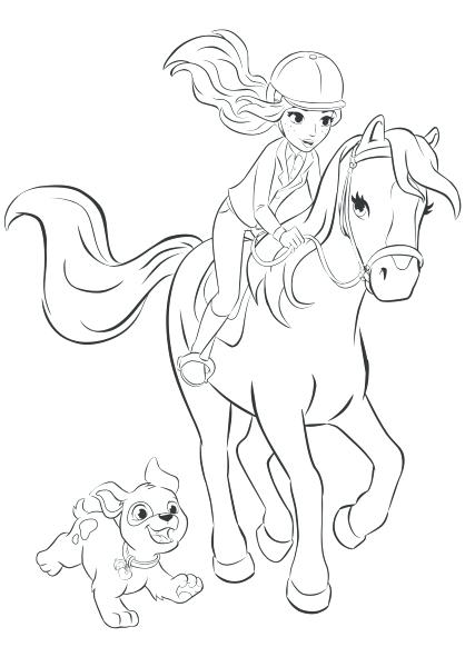 418x591 Coloring Page Lego Friends Free Coloring Pages Coloriage Lego