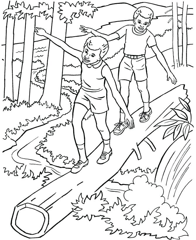 670x820 Nature Coloring Page Best Nature Coloring Pages Picture Free