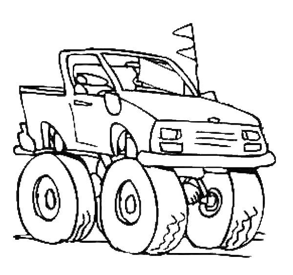 600x563 Coloring Car And Picture To Color Car With Coloriage