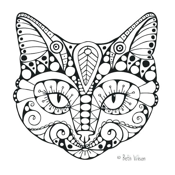 564x564 Coloring Pages Kittens Awesome Coloring Pages Of Cats Online Free