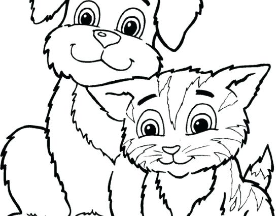 550x425 Free Coloring Pages Cats Fancy Cats And Dogs Coloring Pages
