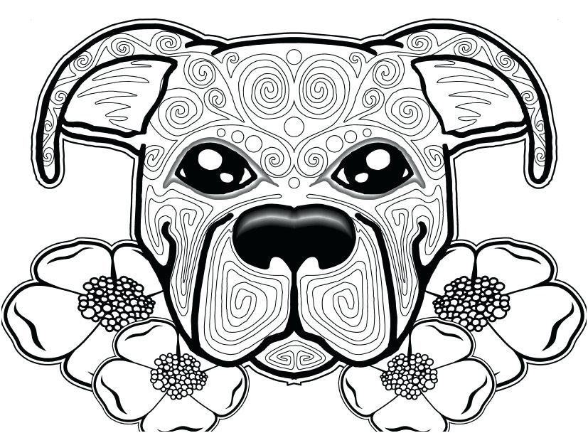 827x609 Free Coloring Pages Of Dogs Free Coloring Pages Dogs Free