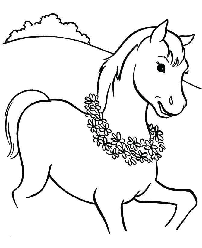 670x820 Horse Coloring Pages Free Coloring Horse Pictures Boynd